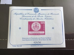 Venezuela 1961 mint never hinged  stamps sheet R33278