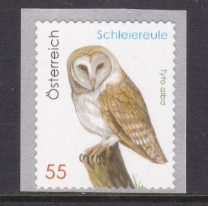 Austria, Fauna, Birds, Owls MNH / 2009