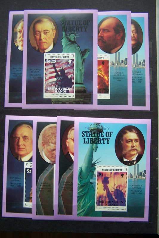 British Virgin Islands 1986 MNH The 100th Anniversary of Statue of Liberty