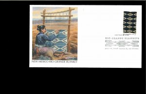 2008 FDC Rio Grande Blankets Santa Fe NM