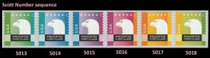US 5018a Spectrum Eagle Presorted First-Class coil strip set (Scott #) MNH 2015