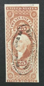 MOMEN: US STAMPS #R47a REVENUE USED LOT #45618