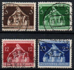 Germany Sc #473-476 Used