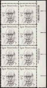 # 1845 MINT NEVER HINGED ( MNH ) IGOR STRAVINSKY