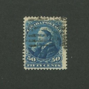 1893 Canada Postage Stamp #47 Used F/VF Grid Postal Cancel