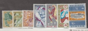 Belgium Scott #B653-B659 Stamp - Mint NH Set