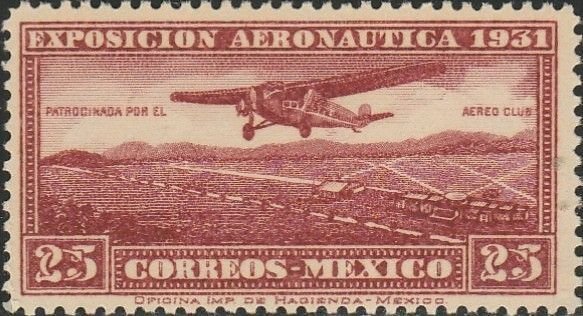 Mexico, #C37 MNH  From 1931