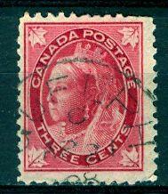 Canada; 1898: Sc. # 69: O/Used Single Stamp