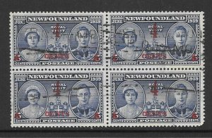 Newfoundland Mint + Very Scarce Used Blocks - #251