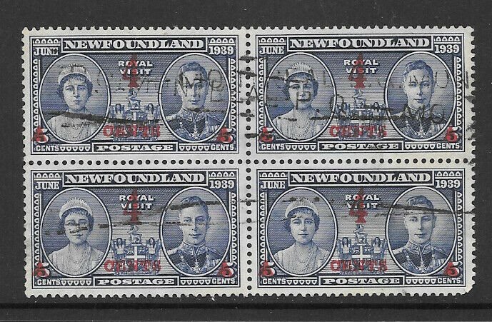 Newfoundland Mint + Very Scarce Used Blocks - #251