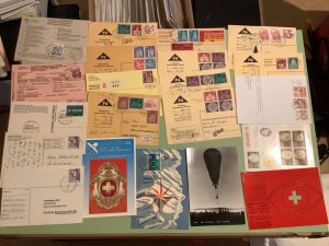Switzerland postal  postcards 20  items Ref A2216