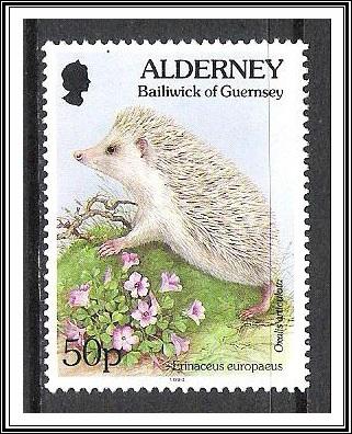 Alderney #85 Flora & Fauna MNH