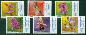 Romania 2007 Flowers Wild Orchids Stamp Expo MUH