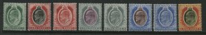 Malta KEVIi 1904-11 various values from 1/2d to 4d mint o.g. hinged