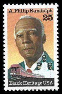 PCBstamps   US #2402 25c A.P. Randolph, Black Heritage, MNH, (24)