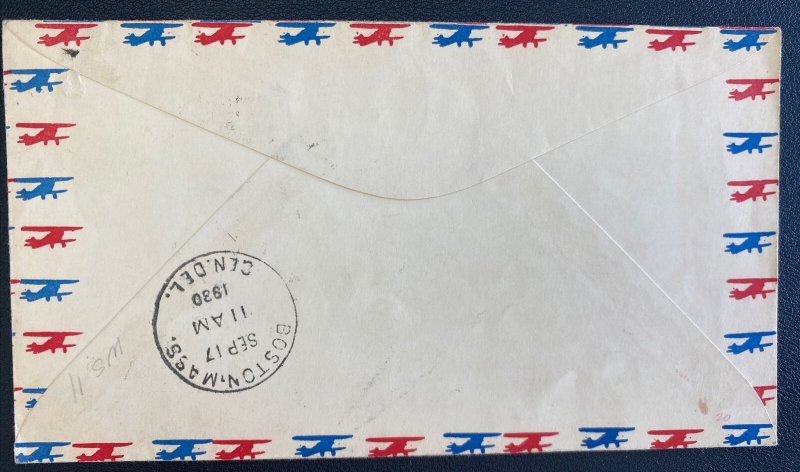 1930 Cleveland OH USA Early Airmail cover  Transatlantic Costes Bellonte Visit