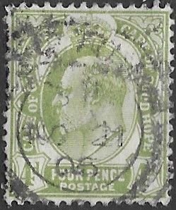 Cape of Good Hope # 68  Edward VII  4d. 1903  (1)   VF Used