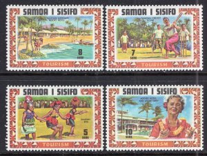 Samoa 344-347 MNH VF