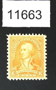 US STAMPS # 711 MINT OG NH ** PSE GRADED XF-SUP 95 CERT** SMQ $50 LOT #11663