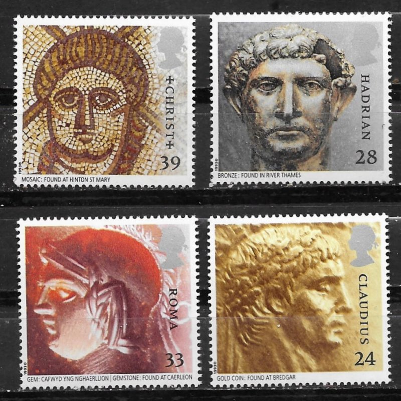 Great Britain # 1502-05  Roman Britain    (4) Mint NH