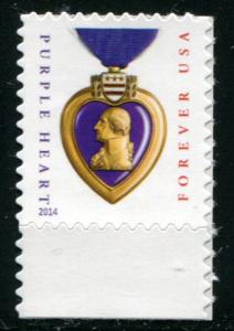 4704a US (49c) Purple Heart SA , MNH