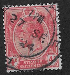 STRAITS SETTLEMENTS SC# 183 F/U