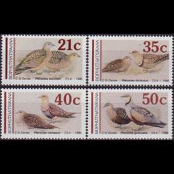 BOPHUTHATSWANA 1990 - Scott# 244-7 Birds Set of 4 NH