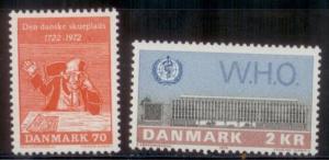 Denmark 1972 SC#507-8 MNH-OG L251