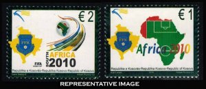 Republic of Kosovo Scott 146-147 Mint never hinged.