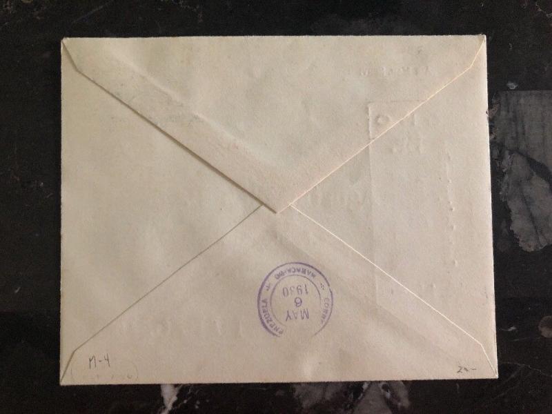 1930 Curacao First Flight airmail cover FFC to Maracaibo Venezuela