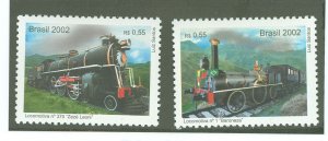 Brazil #2859-59A Mint (NH) Single (Complete Set)