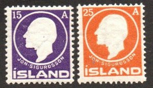 Iceland 90-91 Mint hinged