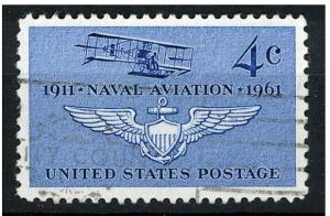 USA 1961 - Scott 1185 used - 4c, Naval aviation 50th Anniv. 