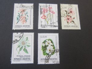 Argentina 1983 Sc 1432,35,35A,36,38 FU