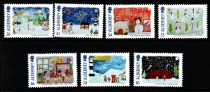 ALDERNEY SGA531/7 2014 CHRISTMAS MNH 