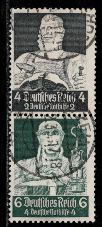 Germany Scott # B60, B62, used, se-tenant, Mi # S219