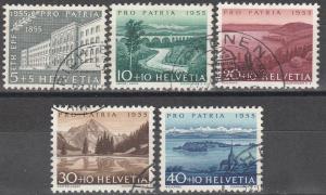 Switzerland #B242-6 F-VF Used CV $15.25  (C4367)