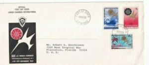 Trinidad & Tobago 1969 JCI World Congress FDC Port of Spain cancel typed VGC