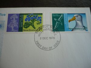 Postal History - New Zealand - Scott# 467-468 - First Day Cover