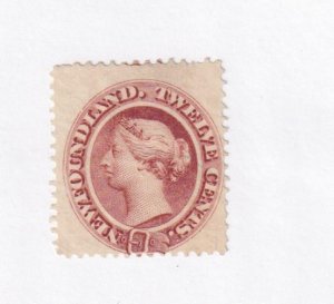 NEWFOUNDLAND # 28-29 VF-MNG 12cts QUEEN VICTORIA'S DIFFERENT SHADES