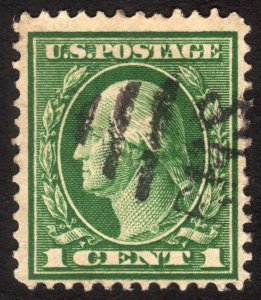 1912, US 1c, Washington, Used, Sc 405