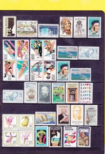 1984 Year Commemorative Full Set Mint Never Hinged