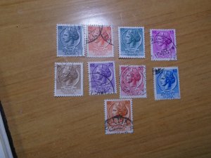 Italy  #  626-33  used