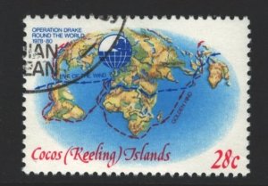 Cocos Islands Sc#62 Used