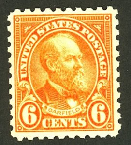 U.S. #587 MINT OG NH