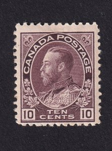 Canada,  Scott 116, Mint HR, F-Vf, GV Admiralty Issue