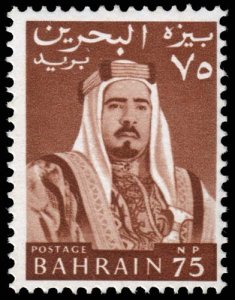Bahrain  - Scott 136 - Mint-Never-Hinged - Poor Centering