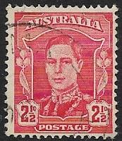 Australia #  194 - King George VI - Used....(GR4)