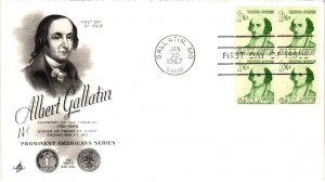 #1279 Albert Gallatin - Artcraft Cachet
