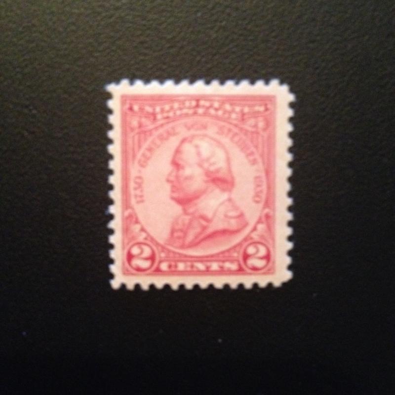 US Scott #689 General von Steuben Mint, VF+, NH, OG  SCV $0.75